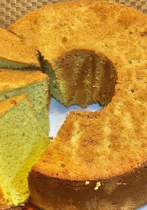 Foto resep Bolu Chiffon Pandan