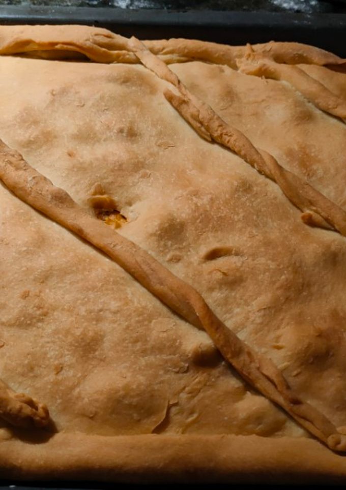 Una foto de Empanada de pollo con manzana