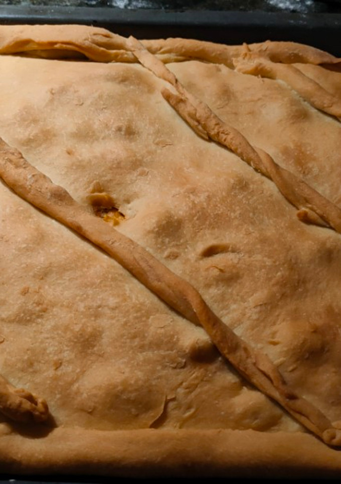 Una foto de Empanada de pollo con manzana