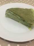 1 egg only Matcha mille crepes