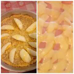 Foto principal de Tarta de merluza y de paleta y queso