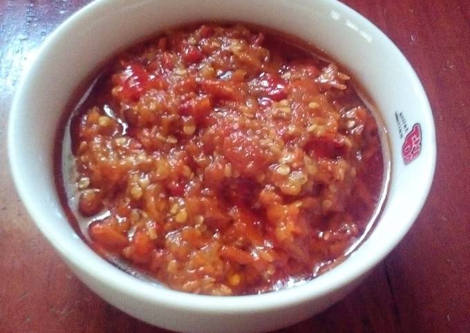 Resep Sambal chicken geprek kriuk2 yang Enak