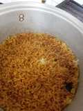 Arroz con agua de los espárragos