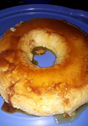 Una foto de Flan caserito