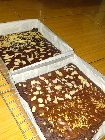 Langkah Mudah untuk Membuat Resep Brownies fudgy shiny yang Enak Banget Anti Ribet, Lezat