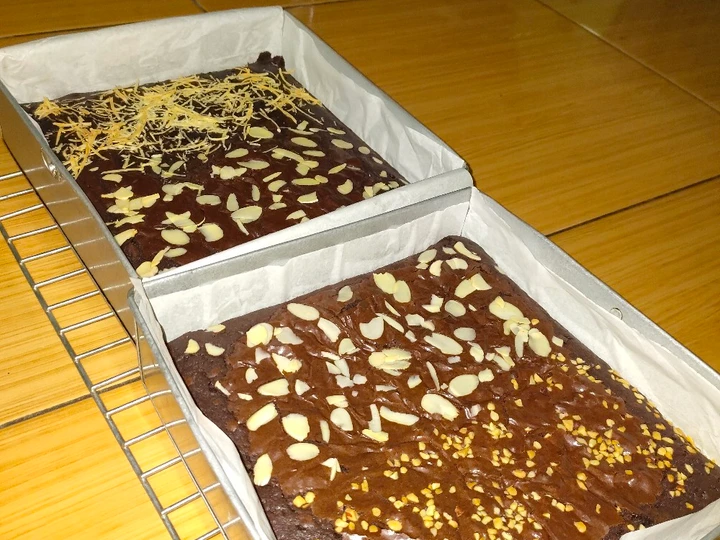 Langkah Mudah untuk Membuat Resep Brownies fudgy shiny yang Enak Banget Anti Ribet, Lezat