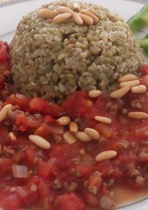 صورة لوصفة طريقة عمل قلاية بندورة باللحمة