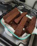 Brownie chocolatoso saludable