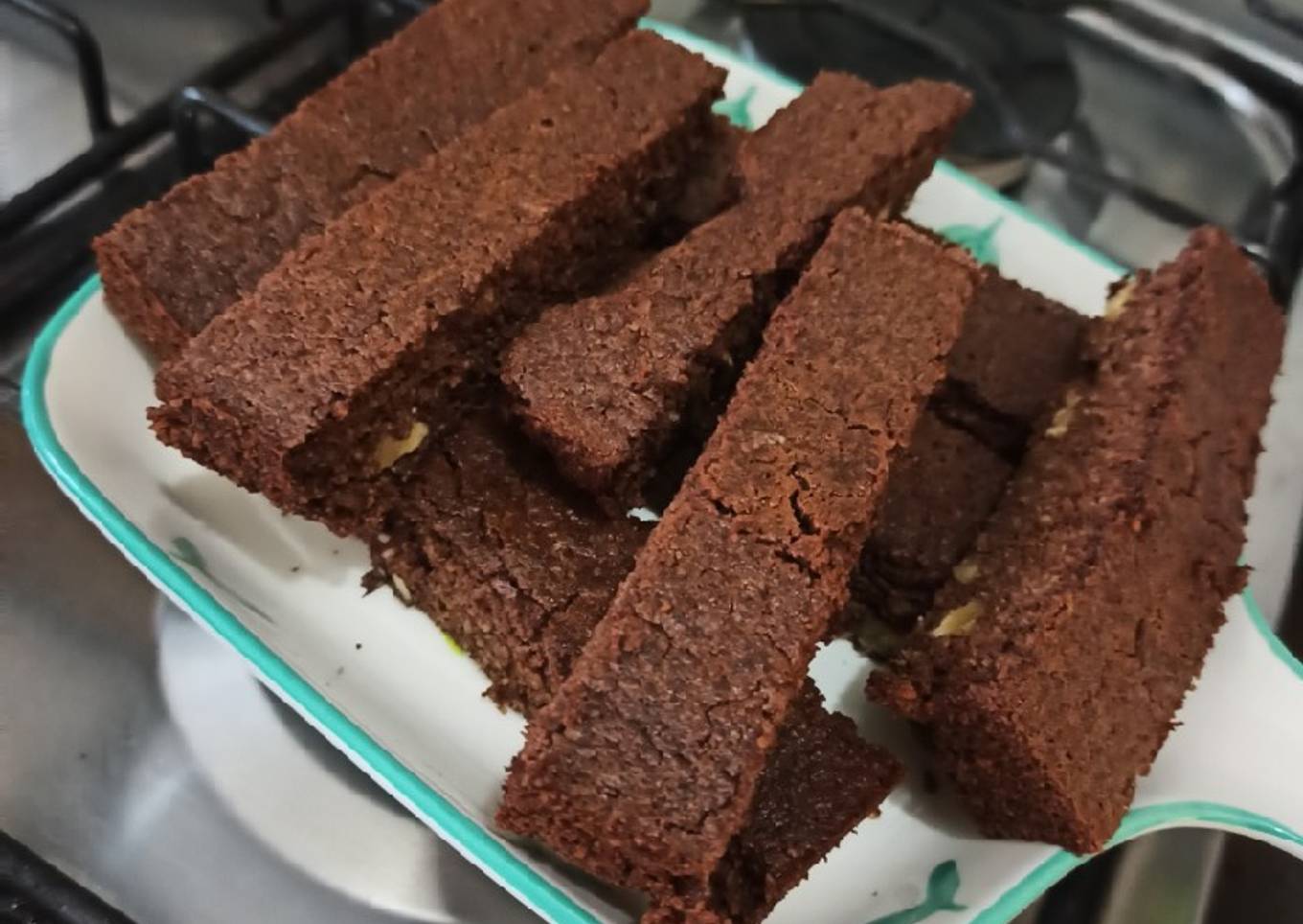 Brownie chocolatoso saludable