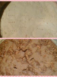Una foto de Brownie y masa de Lemon pie sin tacc. Dos recetas en una