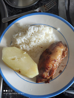 Una foto de Costillar al horno con salsa bbq