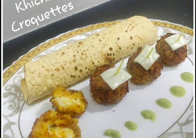Recipe: Tasty Khichdi Croquettes