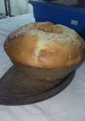 Una foto de Bizcochuelo de manzana