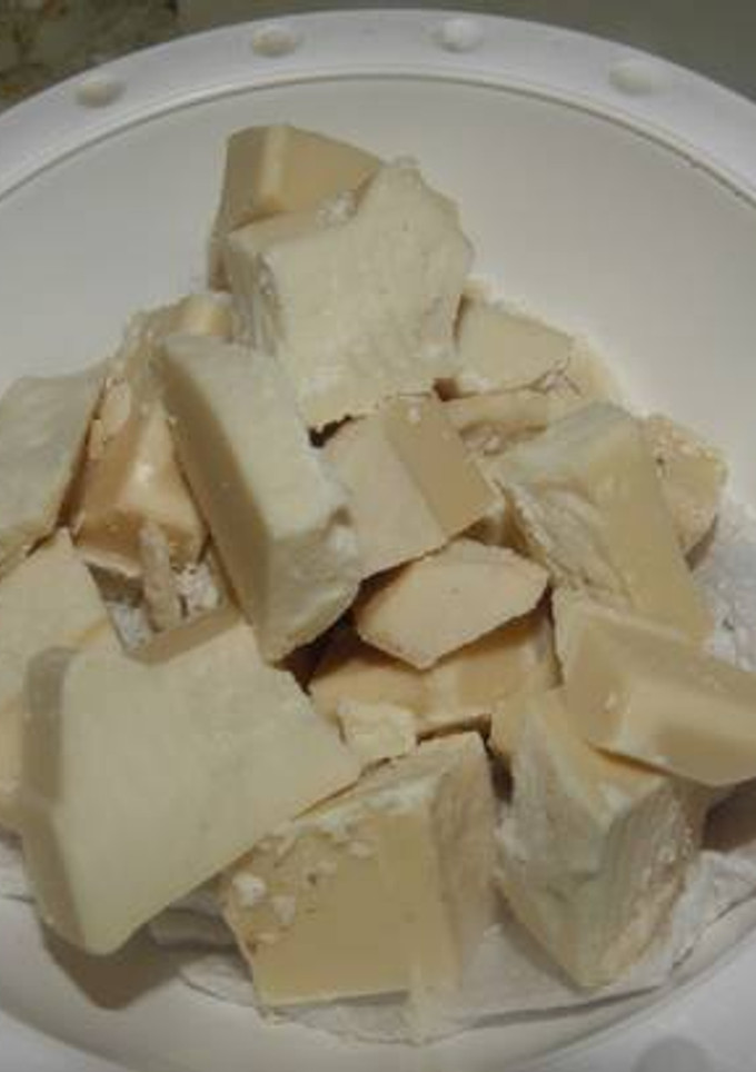 Una foto de Chocolate blanco (cómo hacérlo en casa)