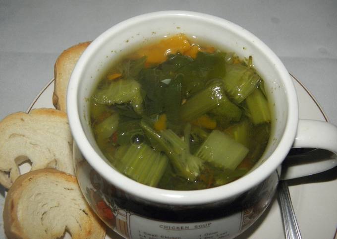 Sopa de la huerta (verdura) Receta de graciela martinez @gramar09 en  Instagram ☺?- Cookpad