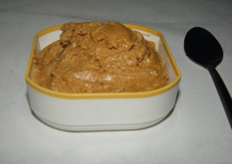 Pasta o mantequilla de maní