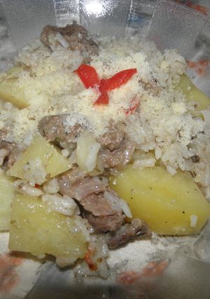 Una foto de Guiso blanco