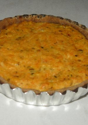 Una foto de Tarta simple de zanahoria