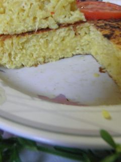 Una foto de Tortilla de choclo con queso