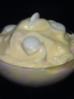 Una foto de Helado básico de vainilla