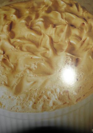 Una foto de Soufflé de dulce de leche