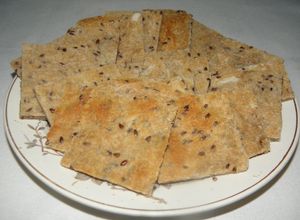 Una foto de Galletitas de lino