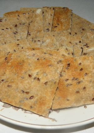 Una foto de Galletitas de lino