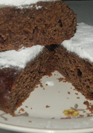 Una foto de Bizcochuelo de chocolate soufflé