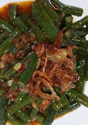 Foto resep Tumis kacang panjang