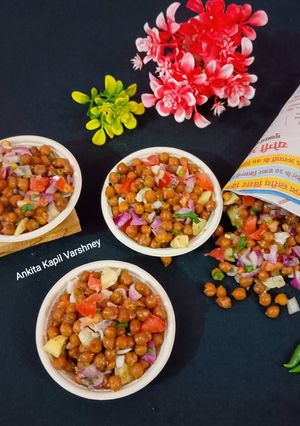 A picture of Kala Chana (Chaat).