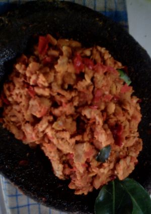Foto resep Sambal Tempe wangii