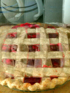 A picture of double pie crust.