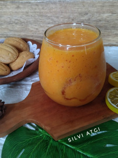 Foto resep Jus Oren (Mangga, Wortel, Tomat)