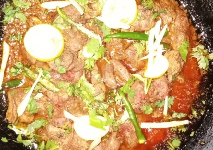 Recipe of Speedy Kalije karahi