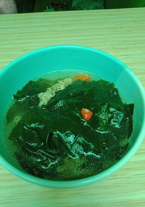 Foto resep Miyeok guk,sup rumput laut
