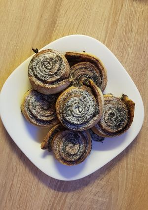 Gluténmentes, tejmentes kakaós csiga recept fotója