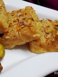 A picture of Apple barfi.