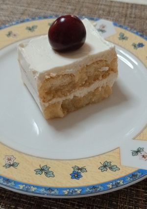 Φωτογραφία της συνταγής Τούρτα ταψιού λεμόνι 🍋 σε 15 λεπτά!