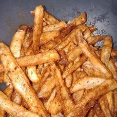 A picture of French fries.