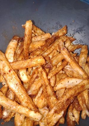 A picture of French fries.