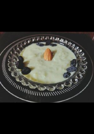 A picture of Bottle gourd kheer.