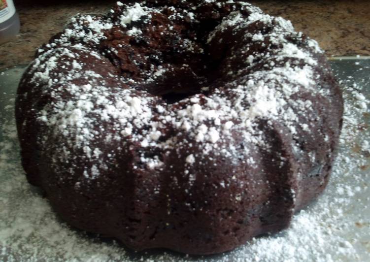 Recipe of Homemade Chocolate Bundt Cake