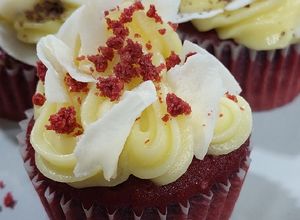 Una foto de Cupcakes Red velvet