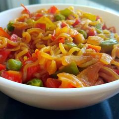 Hot Chilli Garlic Maggi A picture of Hot Chilli Garlic Maggi.