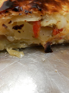 Una foto de Hojaldre de verduras