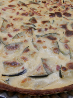 Una foto de Quiche de calabacín