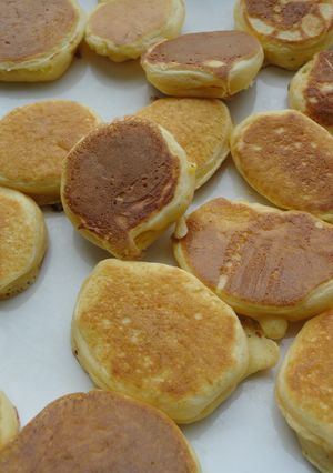 Una foto de Tortitas para canapés salados