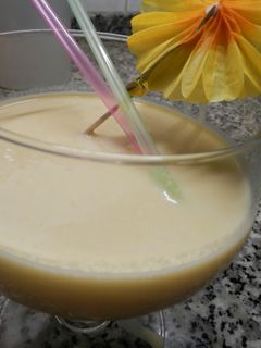 Una foto de Copa de melocotón