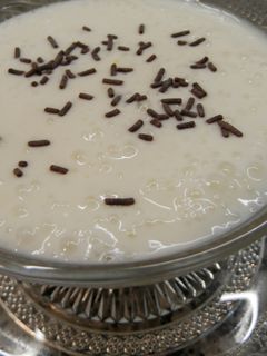 Una foto de Crema de yogur y limón