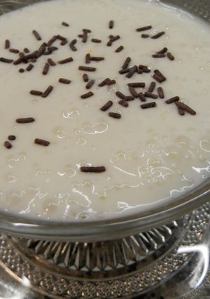 Una foto de Crema de yogur y limón